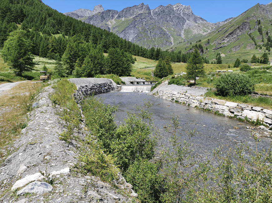 Progetto scogliera e opere idrauliche Verzuolo - Fulchero ingegneria civile
